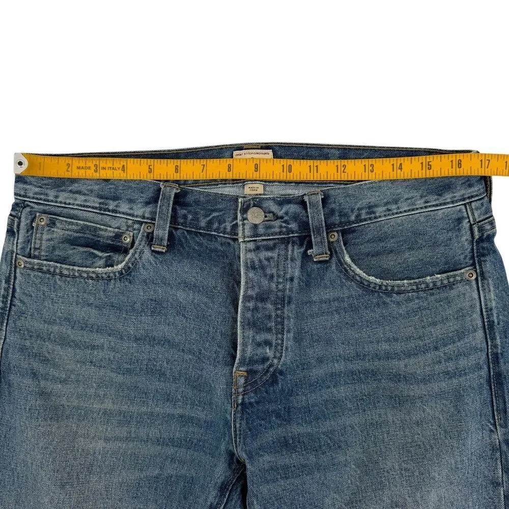 J. Crew Men's Selvedge 484 Slim Tapered Japanese Denim Jeans 33x32